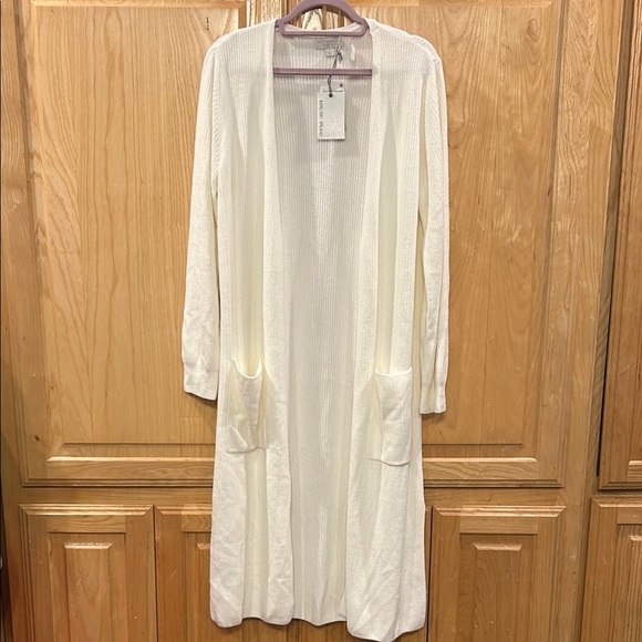 NWT! Barefoot Dreams CozyChic Ultra Lite Long Cardigan - Picture 1 of 10